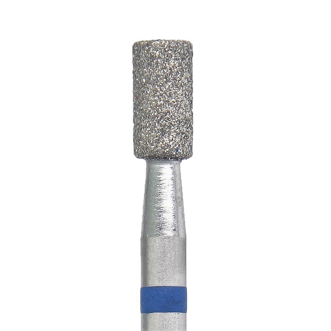 KMIZ Diamantová fréza - válec- modrá, L-6,0 mm, Ø 3,1 mm