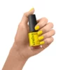 KINETICS Lak na nehty s gelovým efektem – SolarGel – Yellow Shock #198 – 15 ml