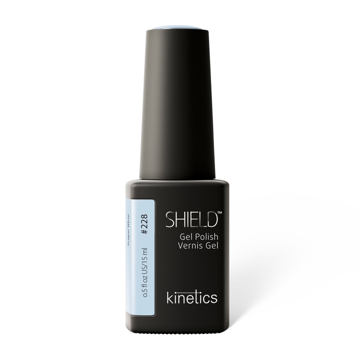 KINETICS Gel lak – SHIELD (HEMA FREE) – Sugar Blue #228 – 15 ml