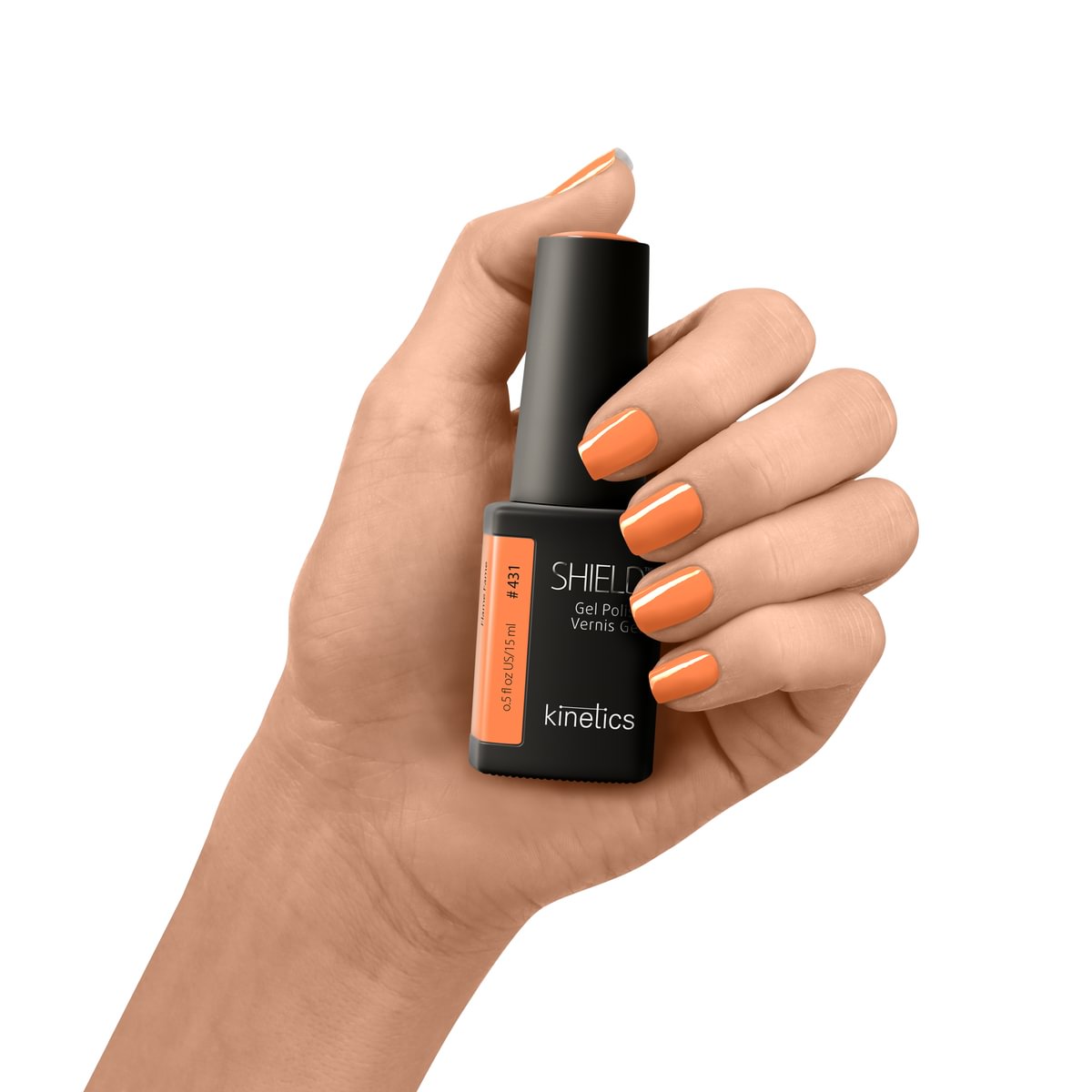 KINETICS Gel lak – SHIELD (HEMA FREE) – Flame Fame #431 – 15 ml