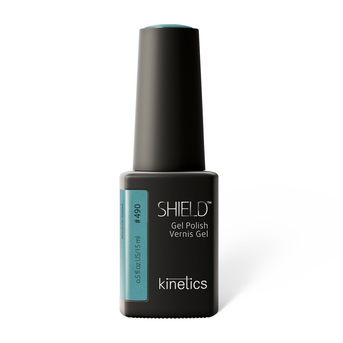 KINETICS Gel lak – SHIELD (HEMA FREE) – Bizarre Steel #490 – 15 ml