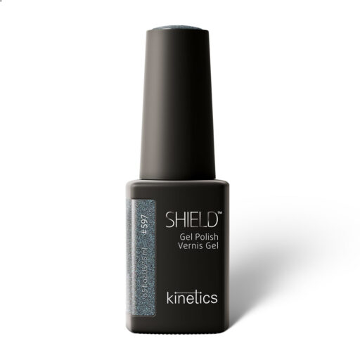 KINETICS Gel lak – SHIELD (HEMA FREE) – Silver Phenomenon #597 – 15 ml