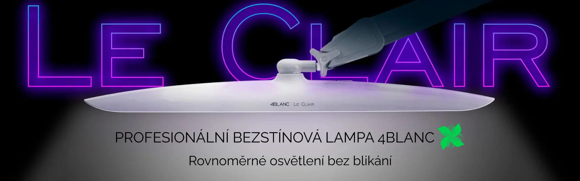 4BLANC Bezstínová lampa Le Clai