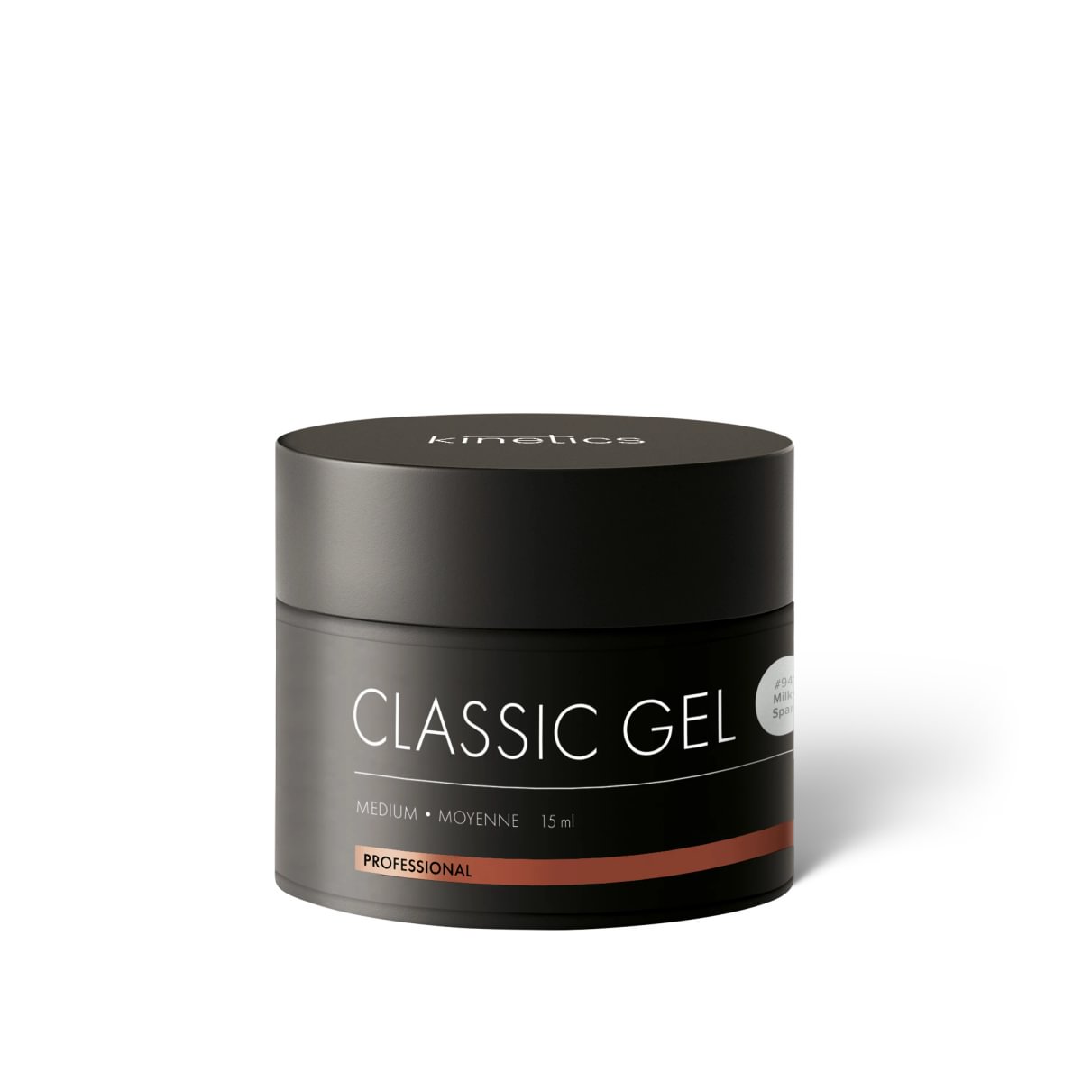 KINETICS Classic Gel - Medium - #941 Milky Spark, 15ml