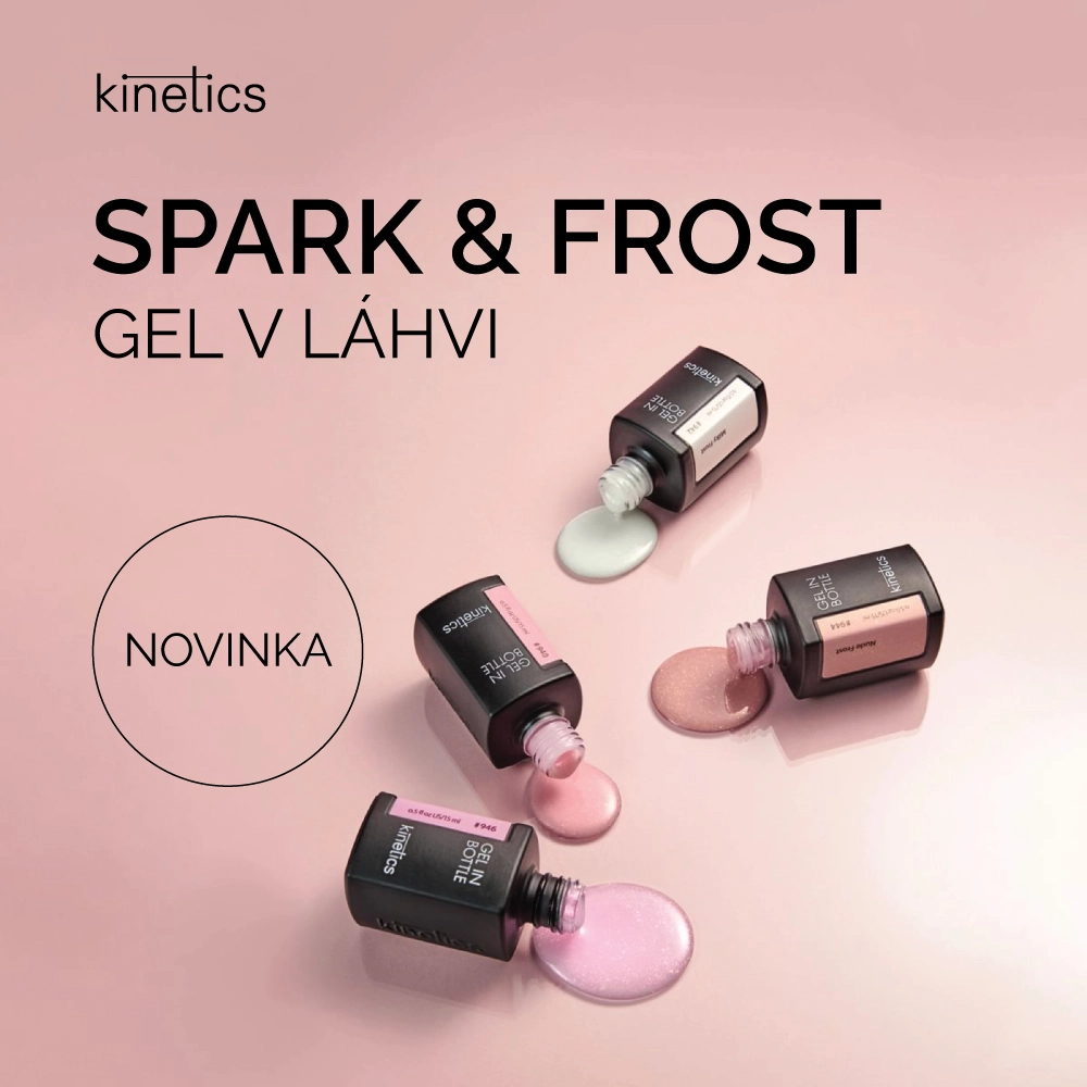 Gel v láhvi Spark&Frost