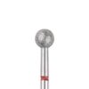 HEAD Diamantová fréza - koule – červená, Ø5,0 mm