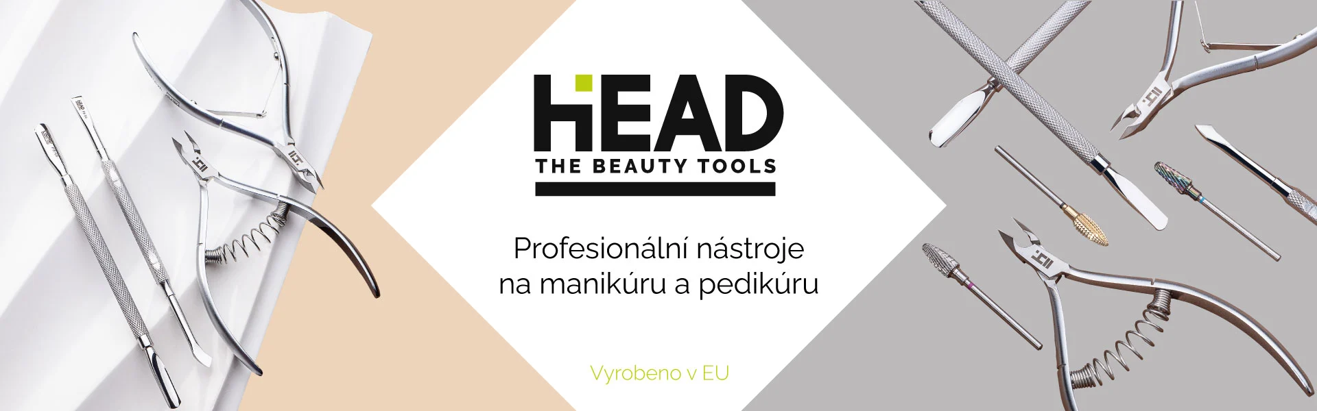 Head the beauty tools Profesionální nástroje na manikúru i pedikúru