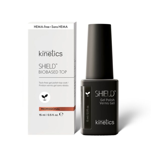 KINETICS SHIELD BioBased Závěrečný gel lak, 15ml