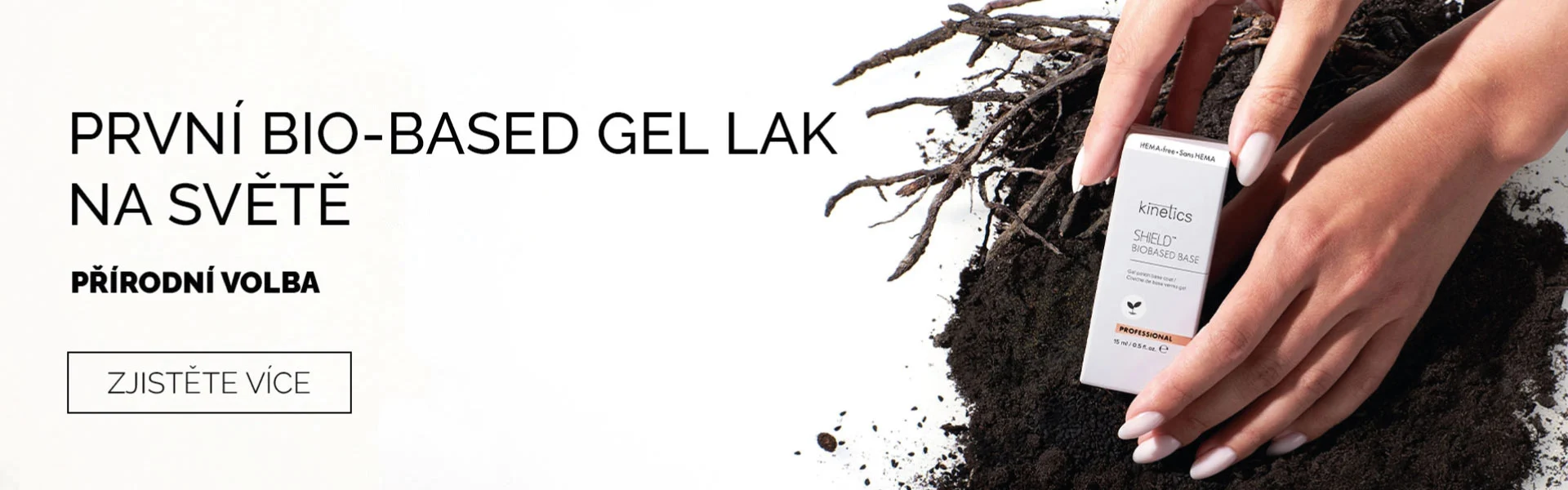 Kinetics BioBased gel laky - přírodní volba