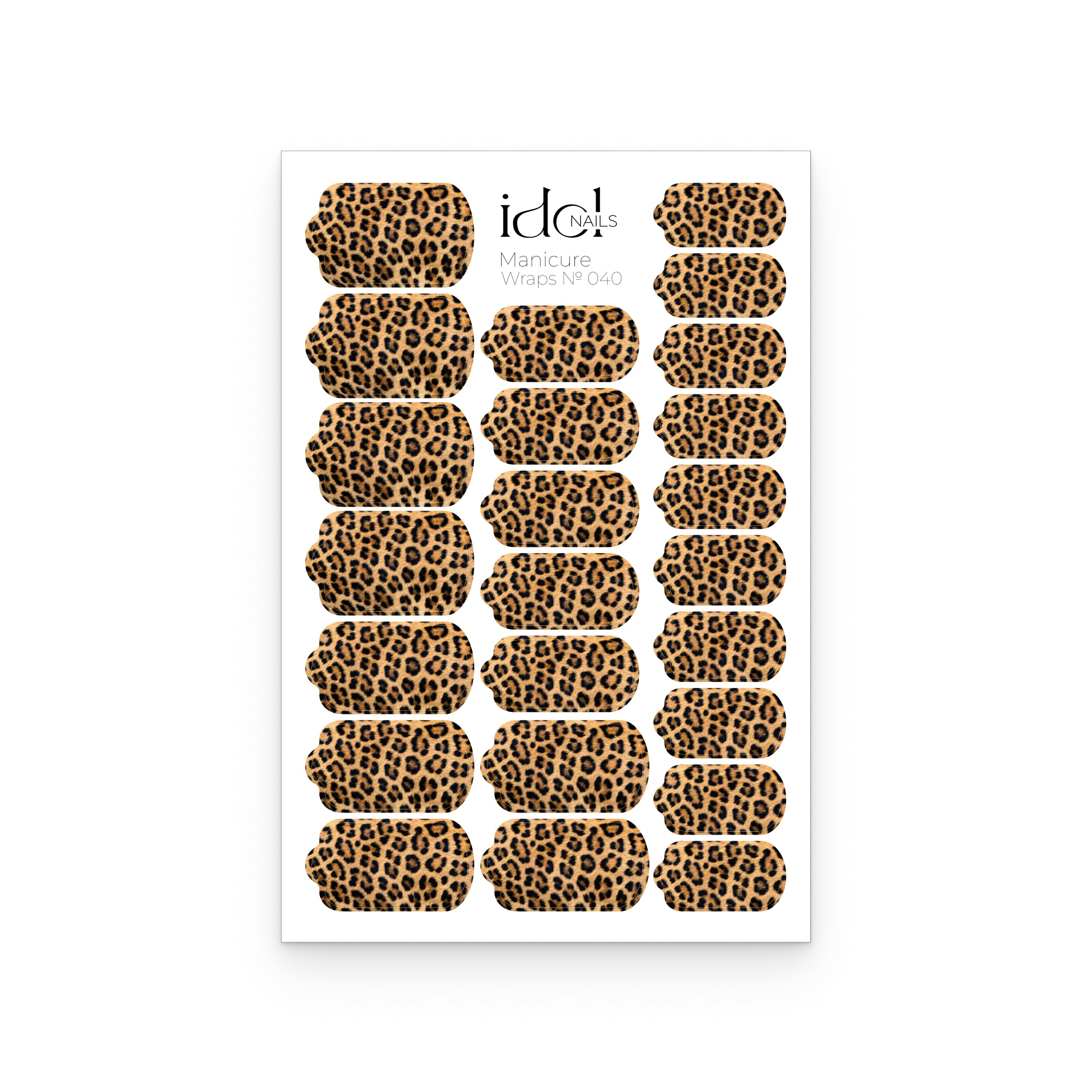 IDOL Nail Wraps - nálepky na manikúru - 40