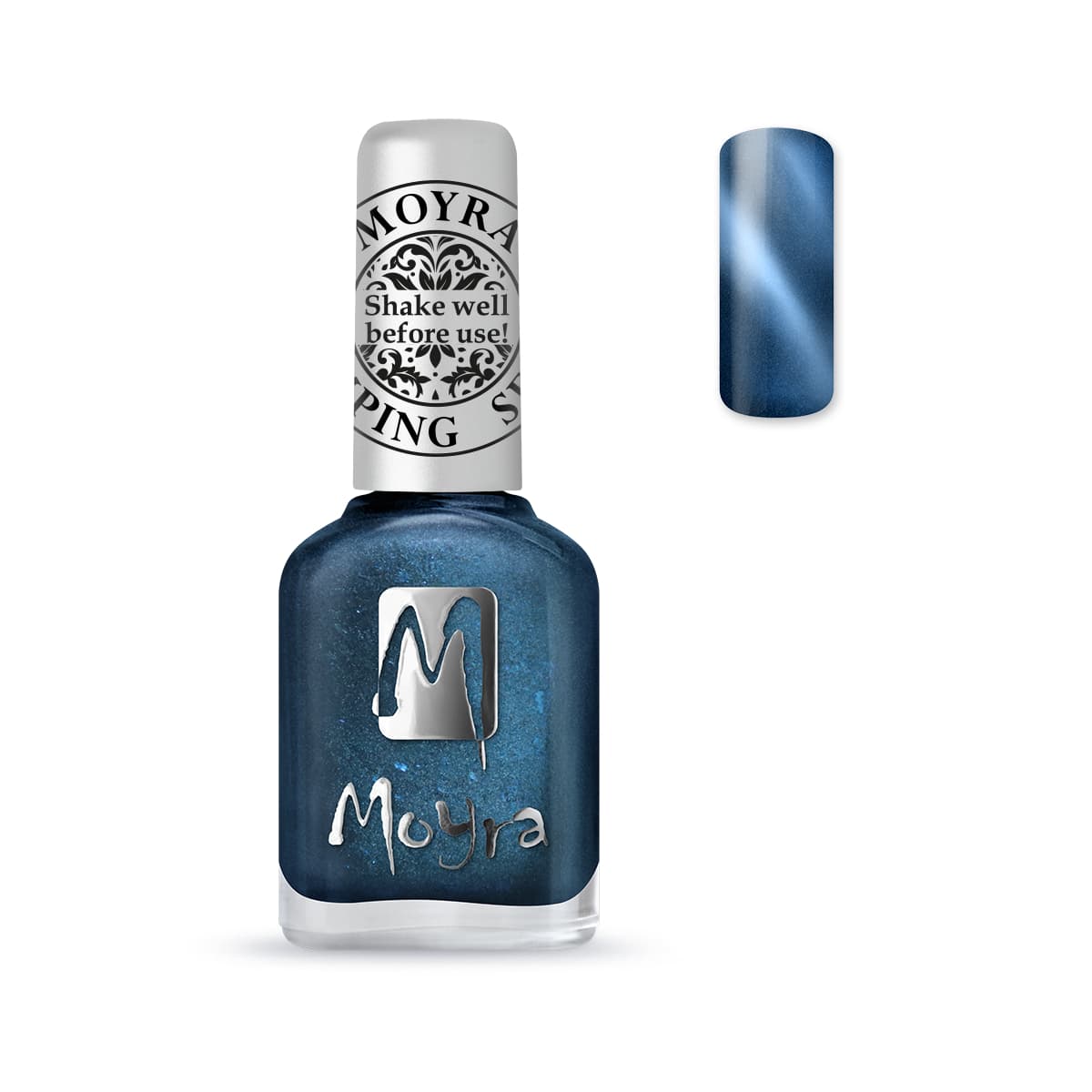 Moyra Stamping lak na razítkování 33 magnetický modrý