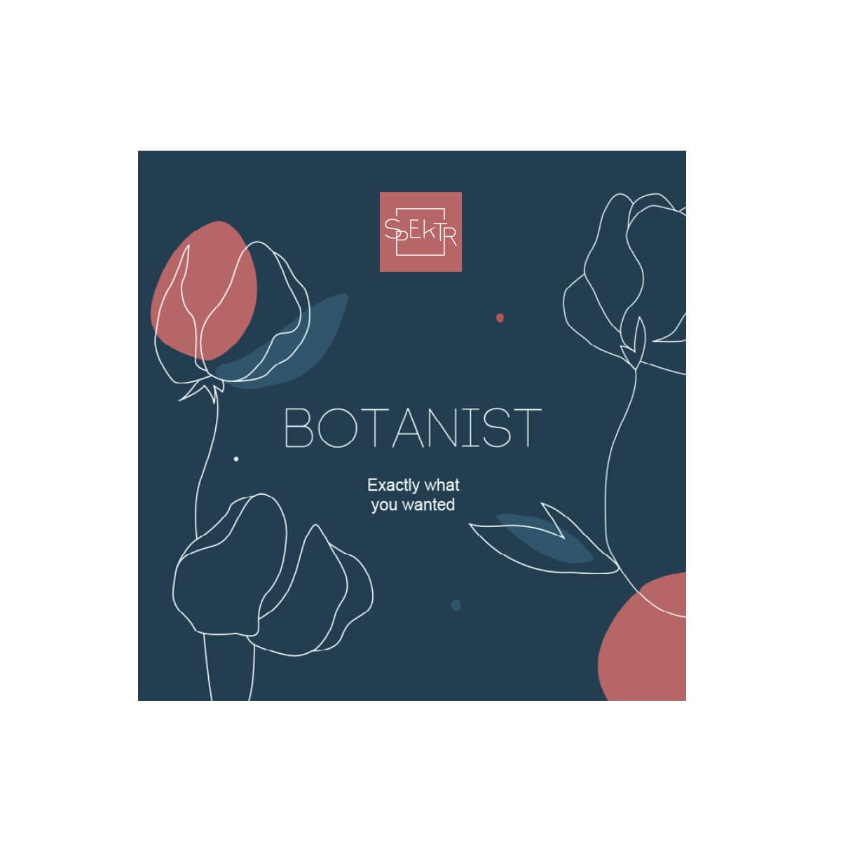 SPEKTR Samolepky na nehty - Botanist #1