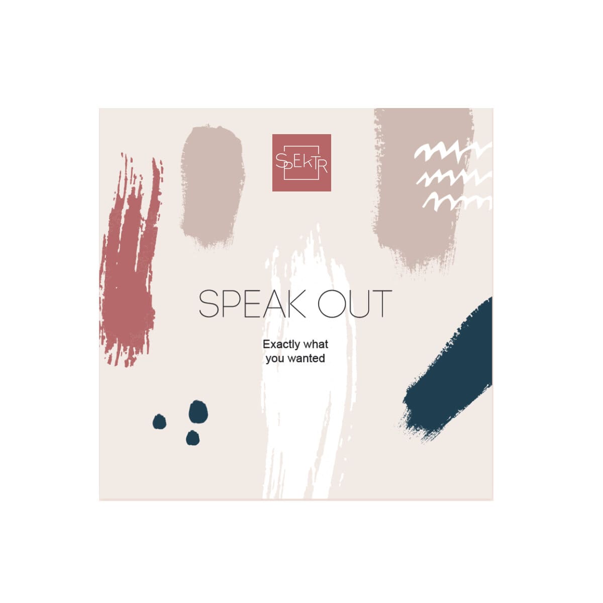 SPEKTR Samolepky na nehty - Speak Out #1