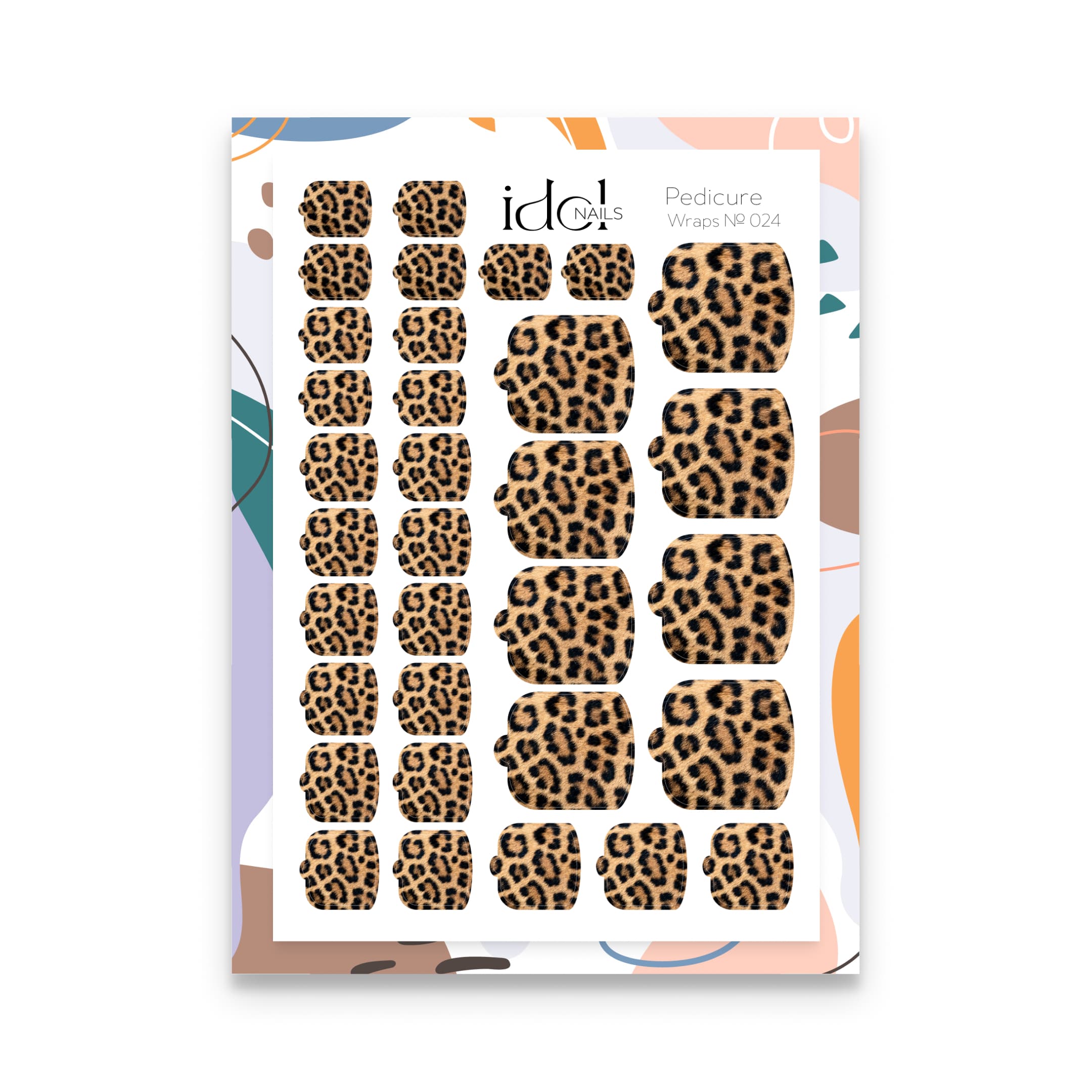 IDOL Nail Wraps - nálepky na pedikúru - 24