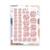 IDOL Nail Wraps - nálepky na pedikúru - 71