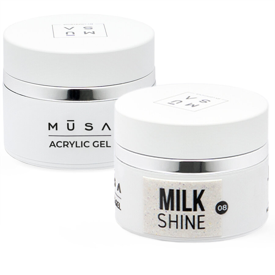 MUSA Akrygel LED/UV/CCFL - Milk Shine 08