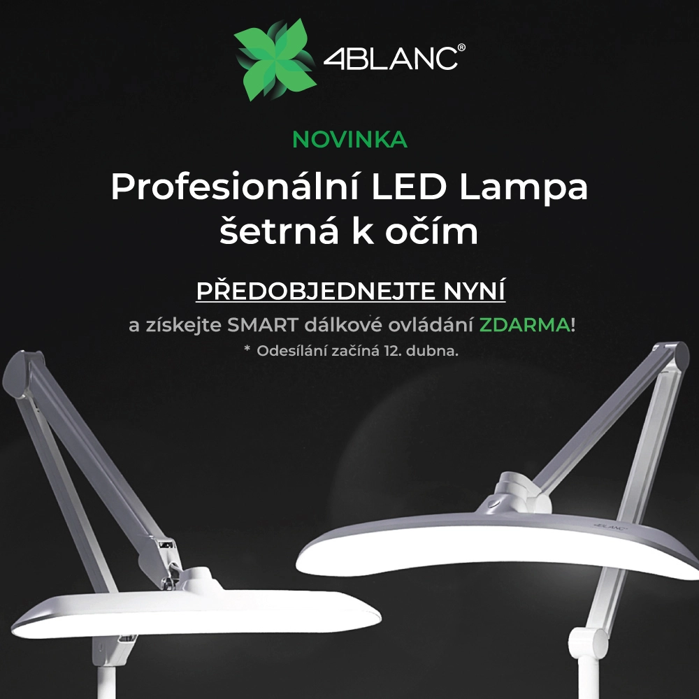 novinka Nové LED Lampy 4BLANC - předobjednávka