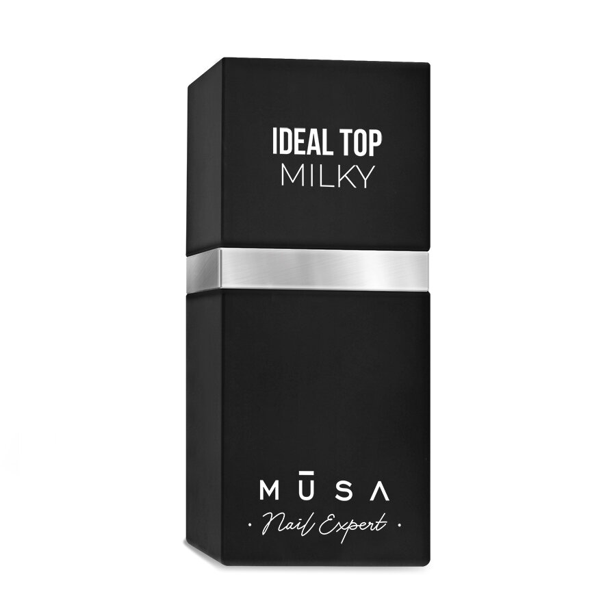 MUSA Závěrečný gel lak - IDEAL TOP MILKY - 12 ml