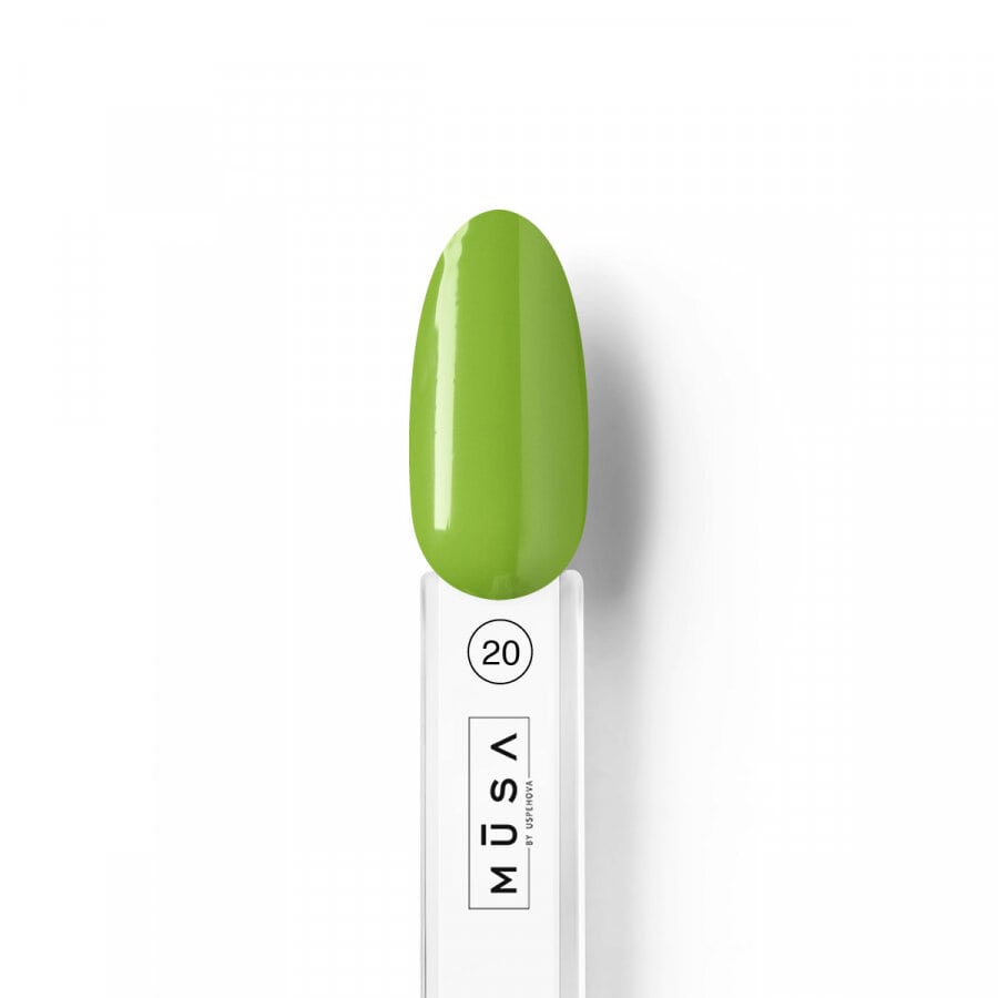 MUSA Art gel - olivově zelený 20 - bezvýpotkový, 5 ml