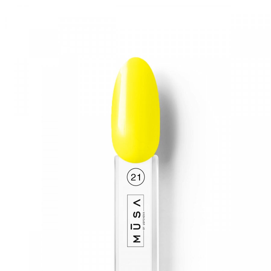 MUSA Art gel - žlutý 21 - bezvýpotkový, 5 ml