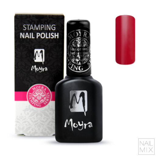 Moyra Stamping lak Smart 05 - Červený