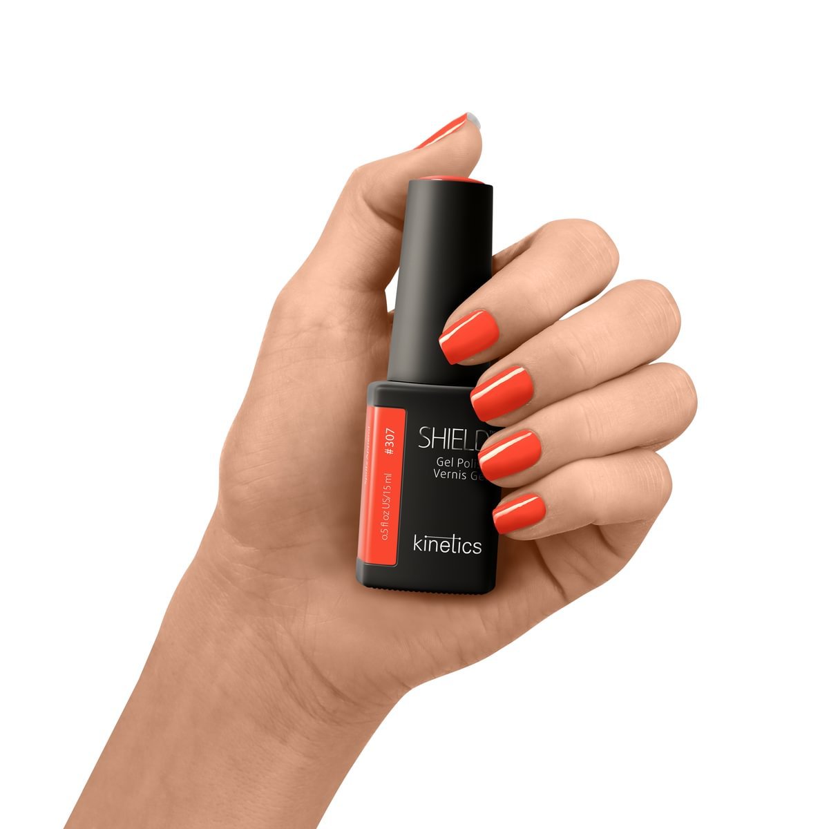 KINETICS Gel lak - SHIELD (HEMA FREE) - Apperol #307 - 15 ml