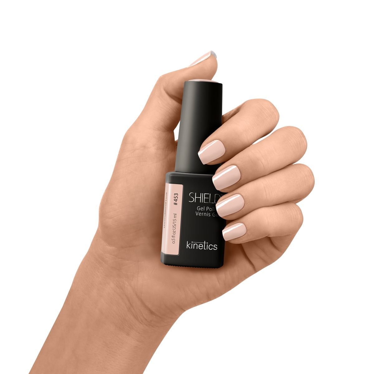 KINETICS Gel lak - SHIELD (HEMA FREE) - Unconditional Love #453 - 15 ml