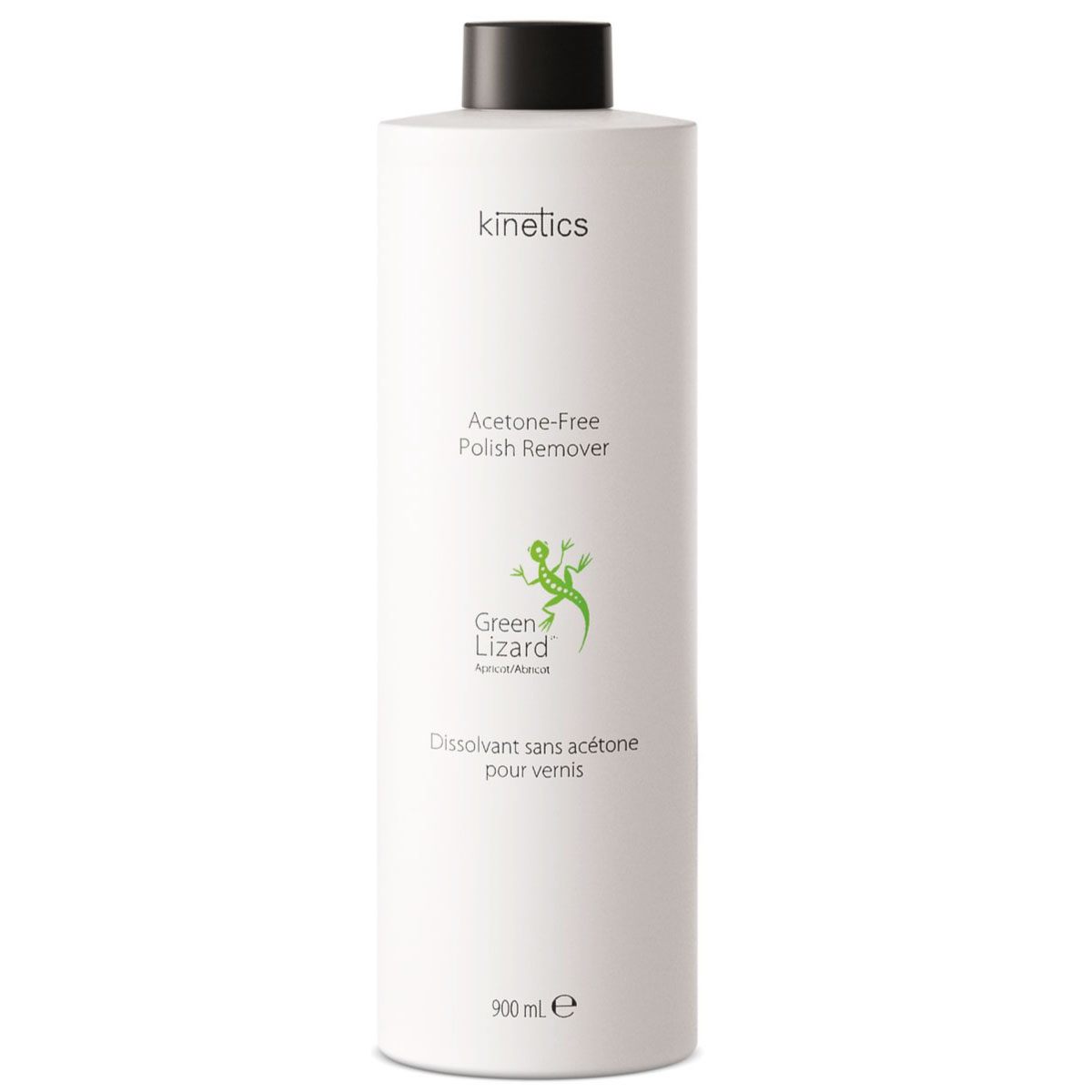 KINETICS Odlakovač na nehty s vůní meruňky bez acetonu - Green Lizard