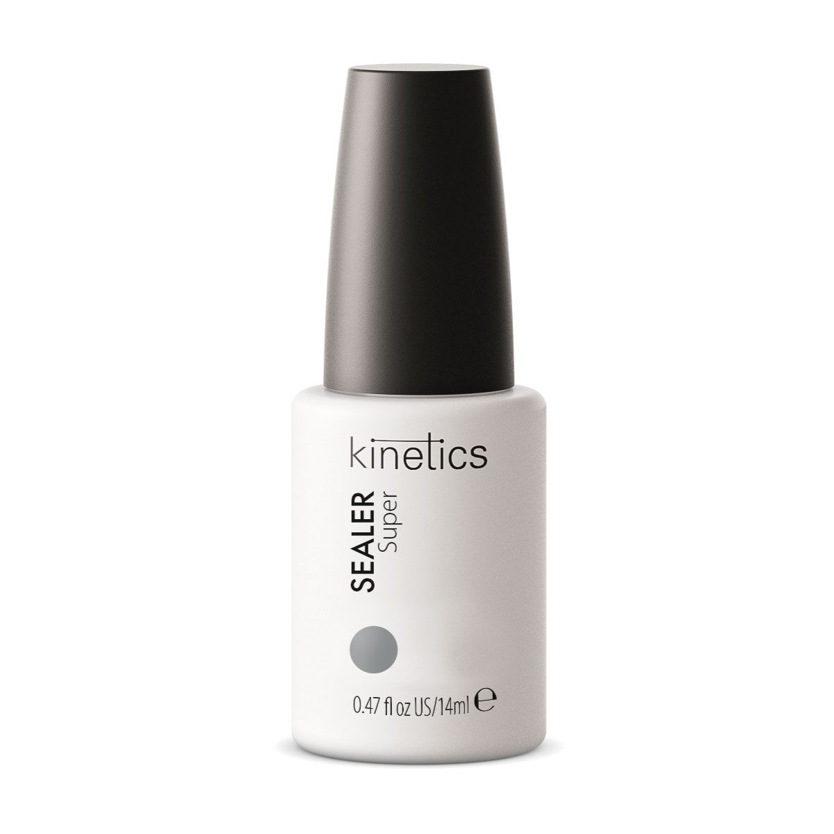 KINETICS Vysoce lesklý finální top coat pro gelové a akrylové nehty - Super SEALER - 14ml
