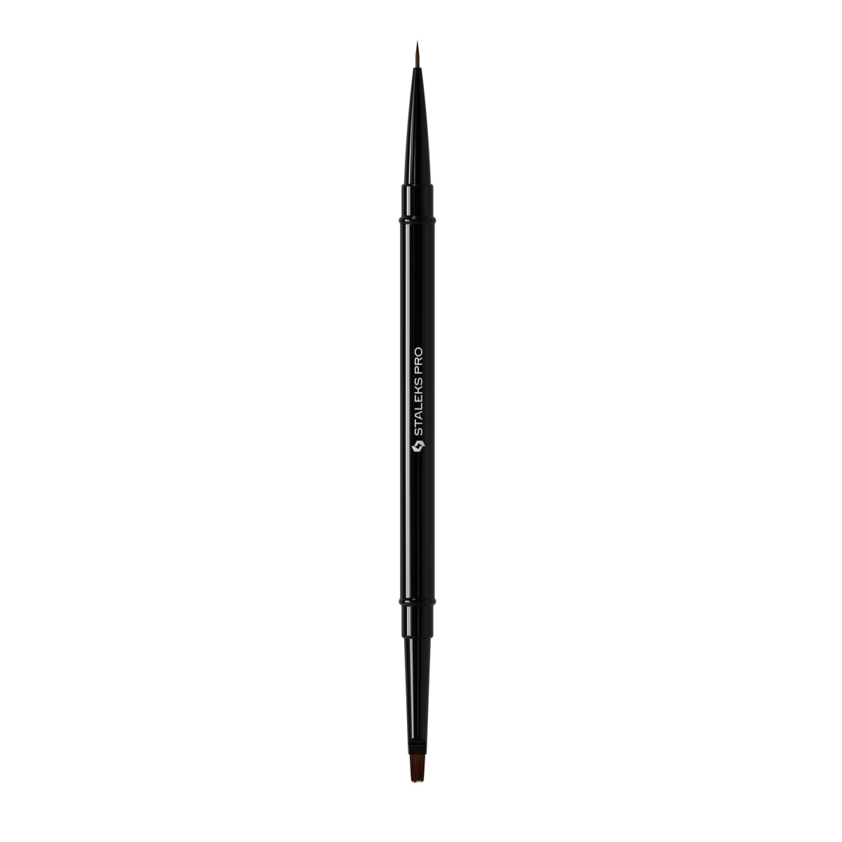 STALEKS PRO Oboustranný štětec EXPERT – liner 7 mm / na gel 7 mm