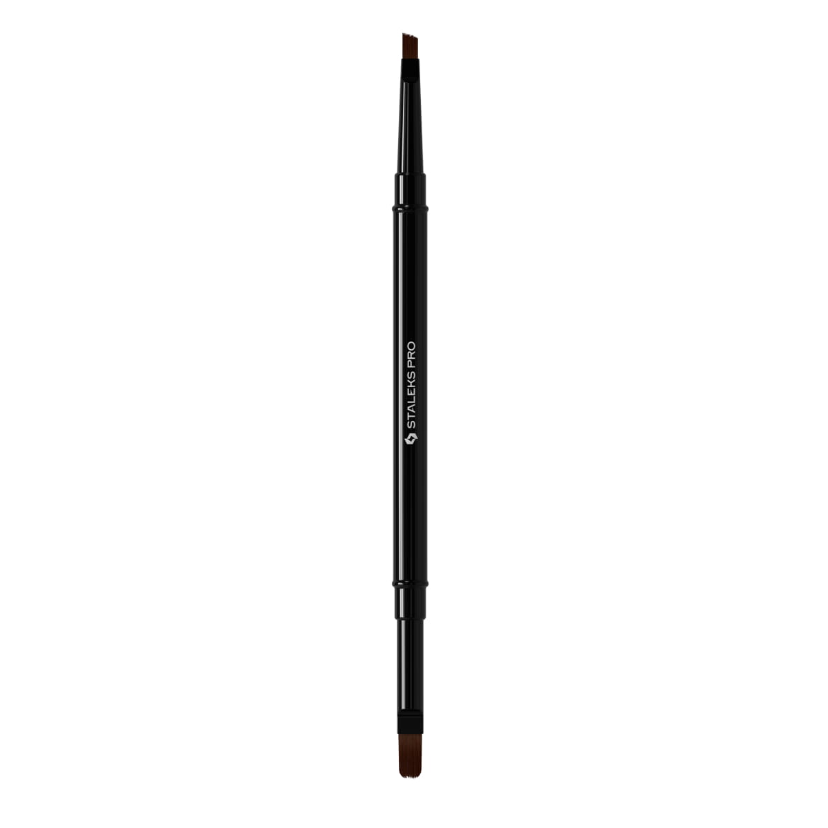 STALEKS PRO Oboustranný štětec na gel EXPERT – 11 mm / 7 mm